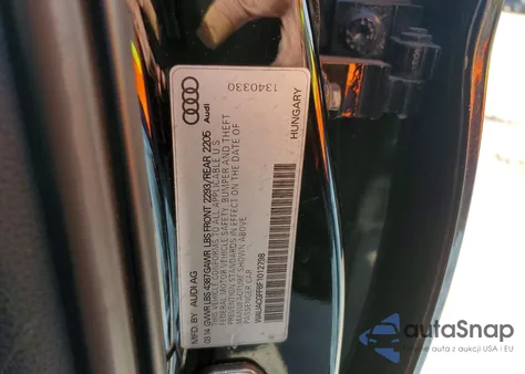 2015 Audi A3 Premium из США, поврежденный, VIN WAUACGFF8F1012798